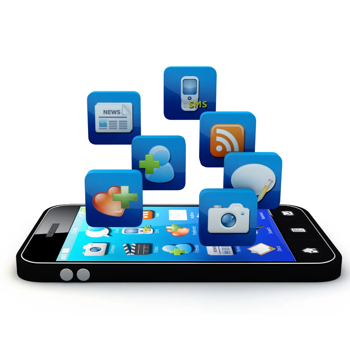 Mobile App Testing Illustration